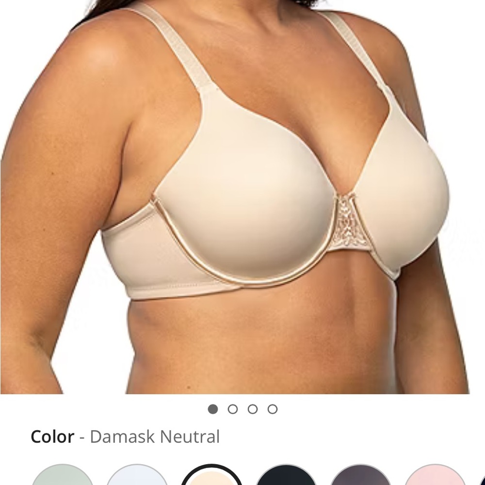 Vanity Fair neutral T-Shirt Bra with Underwire Support